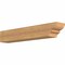 Ekena Millwork Ridgewood Smooth Rafter Tail, Western Red Cedar, 5 1/2"W x 6"H x 36"L RFT06X06X36RID00SWR - alternate 1